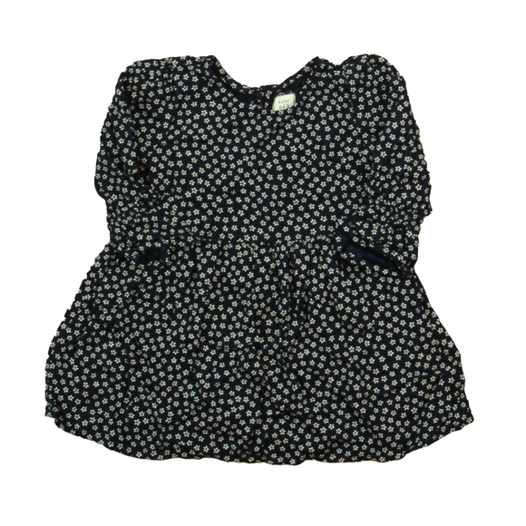 Gap Girls Navy | White Dress size: 12-18 Months - Picture 1 of 1